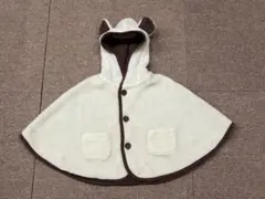 ベビー ポンチョ ケープ 70〜90cm