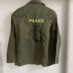 TITICACA メキシコ刺繍 ミリタリージャケット Fサイズ