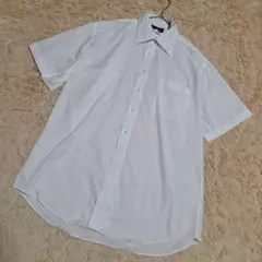 青山 CHRISTIAN ORANI シャツ XLサイズ ホワイト 半袖
