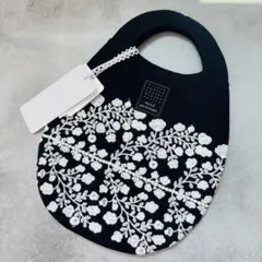 新品】ミナペルホネン トーストバッグ ruusu ブラック - メルカリ