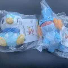 ポケモン一番くじ　E.F賞ポッチャマ ミズゴロウ 2点セット
