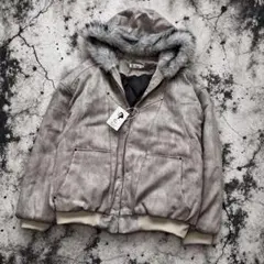 未使用品・タグ付Y2K お兄系 平成初期 fur bomber jacket