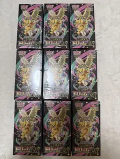 ポケモンカード MEGA ドリームEX 9boxシュリンク付き