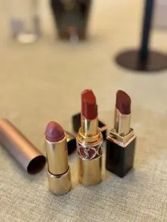 デパコス 口紅 3本セット YSL SUQQU LANCOMEのサムネイル
