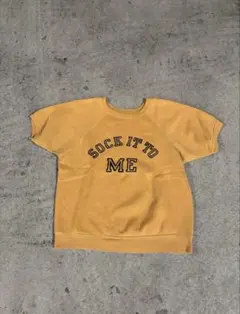 60s 半袖スウェット　メッセージ　ジョーク　珍品のサムネイル