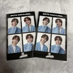 FANTASTICS 7th ANNIVERSARY ロト 中島颯太 F賞 2枚