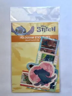 スティッチ　シール　リロ　映画　ディズニー　ホログラムステッカーセット