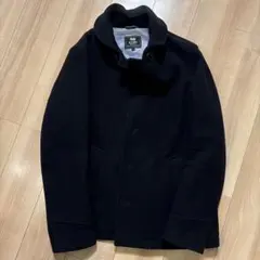 BEAMS HEART ブラック ピーコート XL