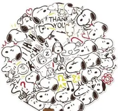 ４０枚　スヌーピーA　防水ステッカー　シール
