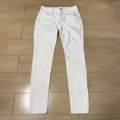 UNIQLO ウルトラストレッチレギンスパンツ スキニーパンツ 白 L