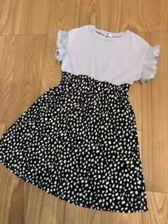 BREEZE 半袖 ドッキングワンピース 130cm