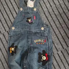 た*あ様 DOUBLE.B デニムオーバーオール 90