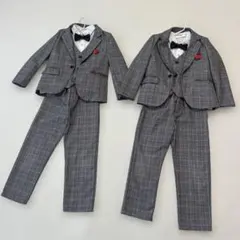 フォーマルスーツ 双子 男の子 入学式 入園式 卒園式 結婚式