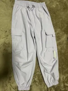 薄紫 カーゴパンツ 130cm