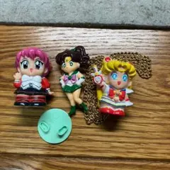セーラームーン 指人形 ネックレス レトロ バンダイ 1995 レイアース