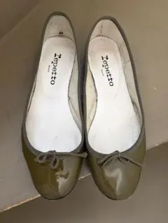 repetto バレエシューズ ライトグリーン 37.5 - メルカリ