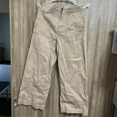 any FAM パンツ ベージュ