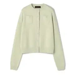 CABaN キャバン コットンカシミヤ クルーネックカーディガン