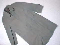 7707　DAKS/ダックス　メンズ　ロングコート　緑