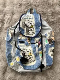 スヌーピー　古着　リメイクバッグ　リメイクリュック　アンティークリュック
