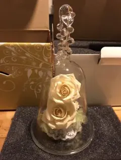 結婚祝い　ボトルフラワー　新品　置物　ドライフラワー