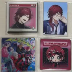 紫影のソナーニル ローソン ブロマイド キーホルダー まとめ売り