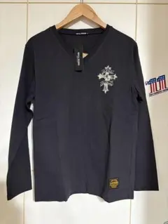 SKULL WORKS 長袖Tシャツ ブラックのサムネイル