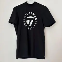 ☆【Taylor Made 】☆ハーフジップ ポロ シャツ ブラック Lサイズ