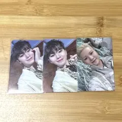 SEVENTEENセブチ　ウジ　トレカ３枚セット