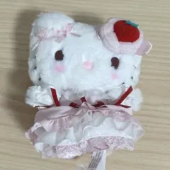 サンリオ ハローキティ いちごホイップケーキ マスコット　バッグチャーム