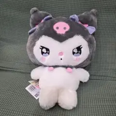 ゆるかわ サンリオキャラクターズLLぬいぐるみ“クロミ”リボンver.