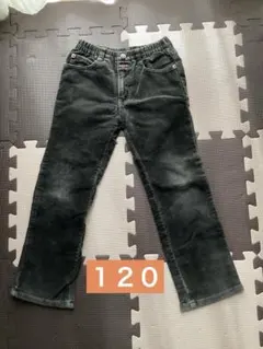 ダークグリーン コーディロイパンツ　サイズ120