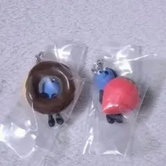 スンスン（ドーナツ）　スンスン（いちご）　セット　パペットスンスン めじるし