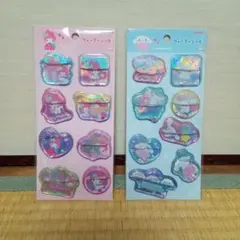 サンリオ　マイメロディ　シナモロール　ウォーターシール　2枚セット