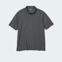 UNIQLO エアリズムコットンフルオープンポロシャツ