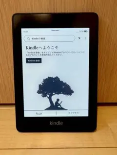 【美品】Kindle paperwhite 第10世代　8ギガ　広告なし 山口真弘の電子書籍タッチアンドトライ】フロントライト搭載で9千円