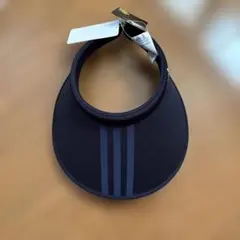 adidas ネイビー サンバイザー
