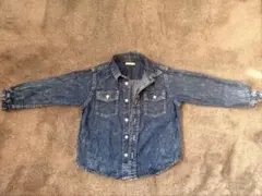 【GU】キッズ デニムシャツ 110cm