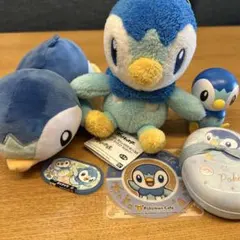 ポッチャマ　ポケモン　ぬいぐるみ　ポケモンカフェコースタ　他　まとめ売り