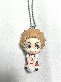 夜久衛輔 でふぉフィグ！ハイキュー!! 音駒高校キーホルダー