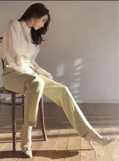 ♡eimy istoire♡エンボスレザーハイヒールローファー♡のサムネイル