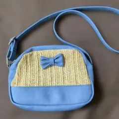 HusHusH ミニショルダーバッグ ブルーのサムネイル