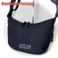 ☆未使用級☆ マンハッタンポーテージ ショルダーバッグ メッセンジャーバック 黒
