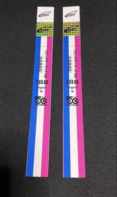 コミケ C108 コミックマーケット108 2日目 午前リストバンド 2枚セット