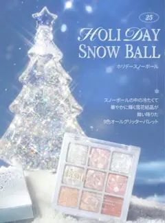 デイジーク dasique シャドウパレット #25 ホリデー限定コスメ