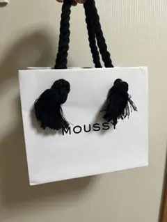 【美品】MOUSSY マウジー ショッパー ミニ Sサイズ 紙袋