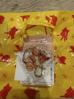 ポケモンカフェ アクリルキーホルダー　イーブイ