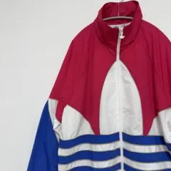 adidas Originals ビッグトレフォイル ナイロンジャケット XL