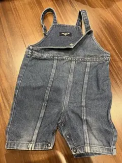 コムサデモード デニムのオーバーオール　90