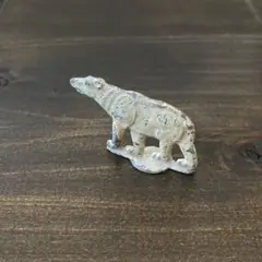 カナダ製 シロクマ 熊 石 石製 石彫 石彫り 置物 オブジェ - メルカリ